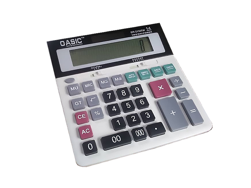ماشین حساب کاسیک مدل DR-2130TW