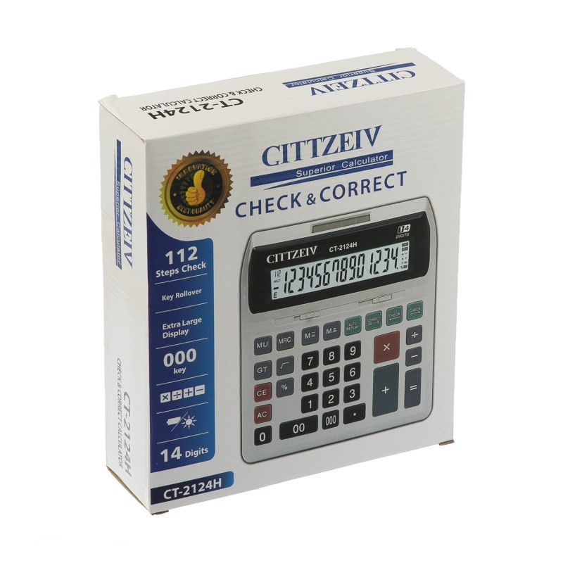 ماشین حساب سیتزیو مدل CT-2124H